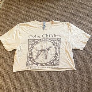 Tyler Childers cropped tee